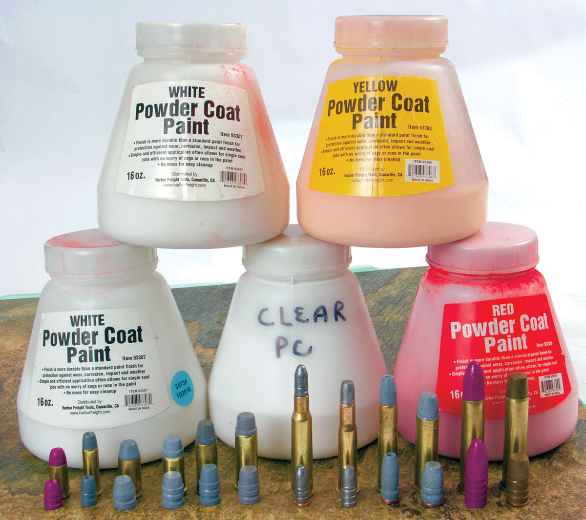 Polymer powder coating makes a great form of lubricant for the many styles of cast bullets.